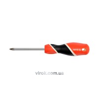 Викрутка хрестова YATO : "Pozidriv" PZ1 x 75 мм [12/60/240]