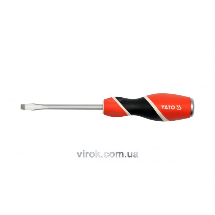 Викрутка плоска ударна YATO : шліц SL6 x 150 мм [6/24/96]