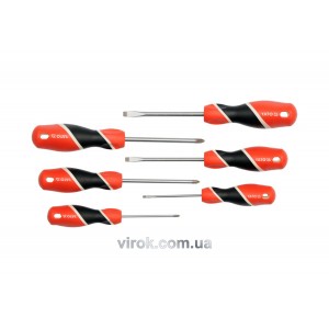 Набір викруток YATO : "SL", "Philips" PH. Набір 6 шт. [6/24]