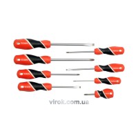 Набір викруток YATO : плоский шліц, "Philips" PH. Набір 8 шт. [6/12]