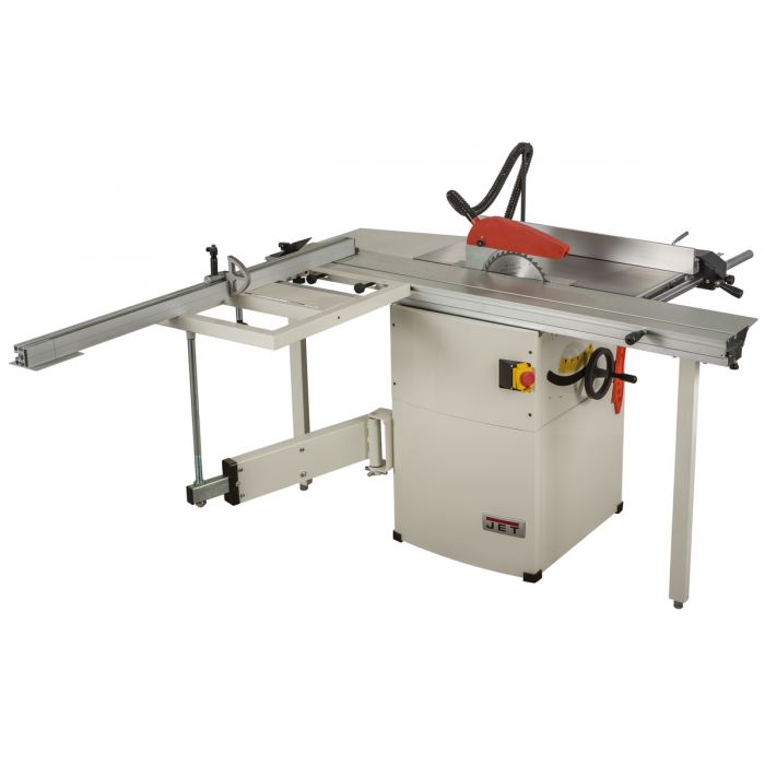 Циркулярна пила JET JTS-600XL : 400В, 2.5 (1,5)кВт, роб.зона 80х35+40x27см, дискØ=250/30мм,(4M)