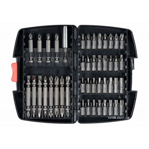 Набір насадок викруткових YATO з тримачем : 1/4", 45 шт. [20/480]