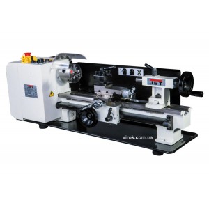 Токарний верстат по металу JET BD-X7 : 230 В, 0,5 кВт; обточув. зона Ø= 180/ 110 мм- стани/супор