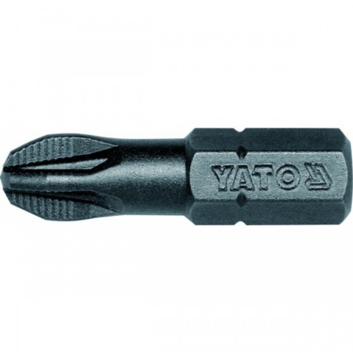 Насадка викруткова YATO : "Pozidriv" PZ3 x 25 мм. HEX 1/4". 50 (Уп/Шт.) [20/40]