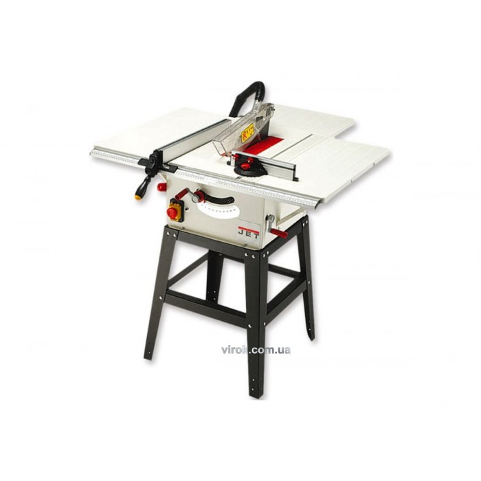 Циркулярна пила JET JTS-10: 230 В, 1,5 кВт, роб. - 430х640 мм, диск Ø= 254/30 мм, нах. 0-45°