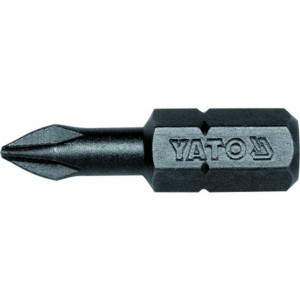 Насадка викруткова YATO : Phillips ACR PH1 x 25 мм. HEX 1/4" 50 (Шт/ Уп.) [20/40]