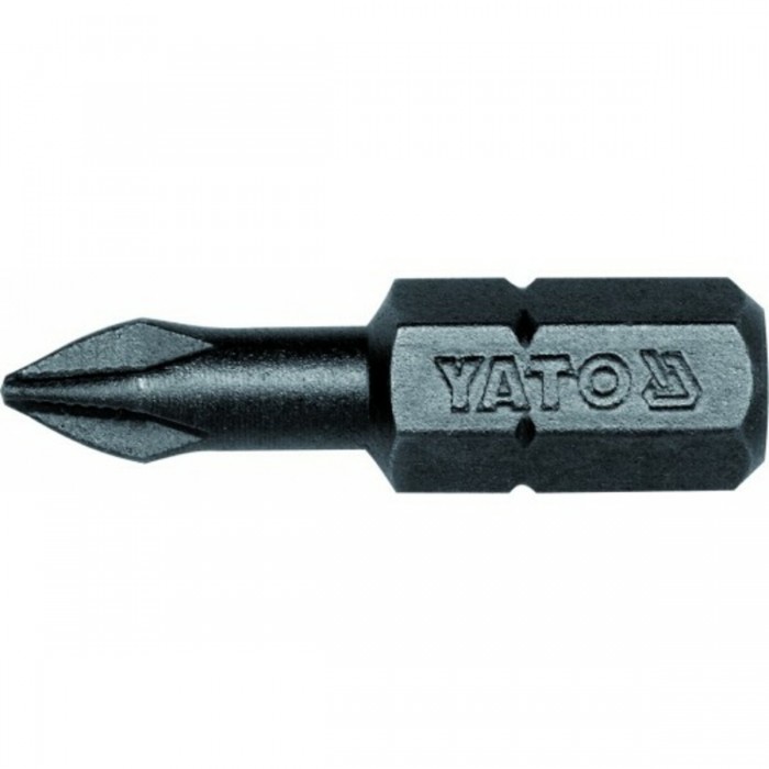 Насадка викруткова YATO : Phillips ACR PH1 x 25 мм. HEX 1/4" 50 (Шт/ Уп.) [20/40]