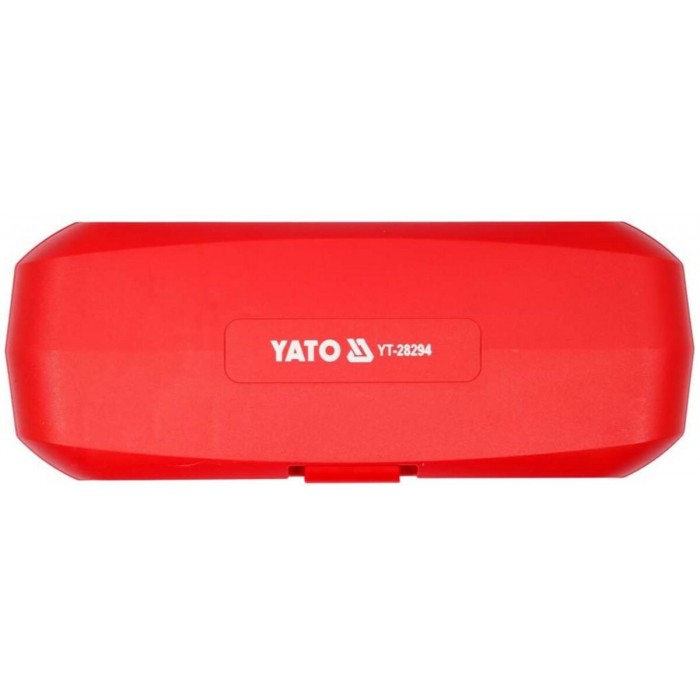 Набір викруток діелектричних ізольованих YATO: до 1000 V, 4 шт. в футлярі [6/24]