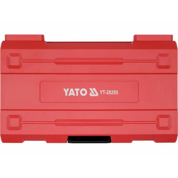 Набір викруток діелектричних ізольованих YATO: до 1000 V, 13 шт. в футлярі [6/12]