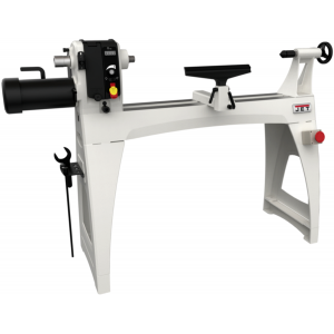 Токарний верстат по дереву JET JWL-1840EVS: 230 В, 2.4(1.51)кВт. рег оберт. станин./опор Ø=470/362мм