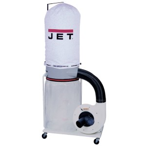 Витяжна устатковина JET DC-1100A : 400В, 1.9(1.1)кВт; продукт.-1620м³/год, порох. збір.V=150л