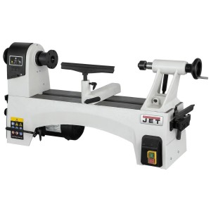 Токарний верстат по дереву JET JWL-1221 : 230В, 0,73(0,56)кВт. Ø=318/240 мм. конус MK2. 6 шв.