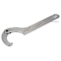 Ключ гаковий з носиком на шарнірі в діапаз. M= 80-120 мм YATO, Хр-Ванад., L= 340 мм [5/10]