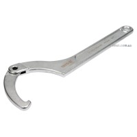 Ключ гаковий з носиком на шарнірі в діапаз. M= 120-180 мм YATO, Хр-Ванад., L= 470 мм [5/10]