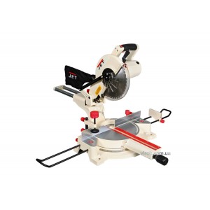 Пила торцьовальна з протяжкою JET JSMS-10L : 230 В, 1,5 кВт. диск Ø=254/30 мм, нах.-45° глиб- 90/42