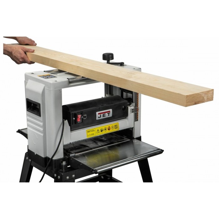 Рейсмусовий верстат переносний JET JWP-12 : 230В 1,8 кВт. 2 ножі- 319х18х3 мм, брус 32х15см [12]