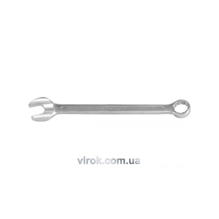 Ключ ріжково накидний YATO : CrV, М= 7 мм, L= 120 мм [10/300/600]