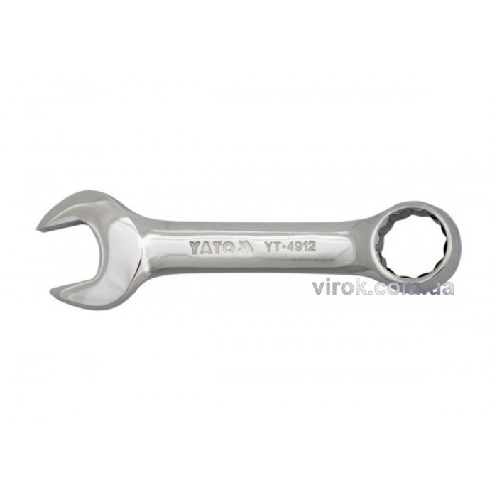 Ключ ріжково накидний YATO : CrV, М= 13 мм, L= 109 мм [10/120/240]