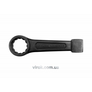 Ключ накидний ударний YATO : М= 24 мм, L= 160 мм, CrV [5/25]