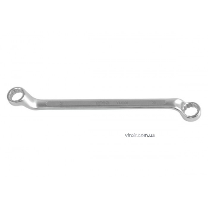 Ключ гнуто - накидний YATO : CrV, М= 21х23 мм, L= 310 мм [5/20/40]