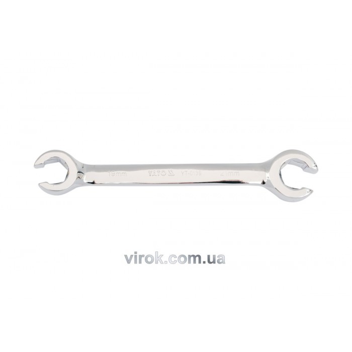 Ключ накидний YATO : Відкритий, М= 22х24 мм, L= 250 мм [10/50/100]