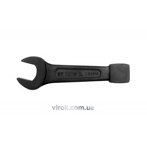 Ключ ріжковий ударний YATO : М= 27 мм, L= 180 мм, CrV [5/25]