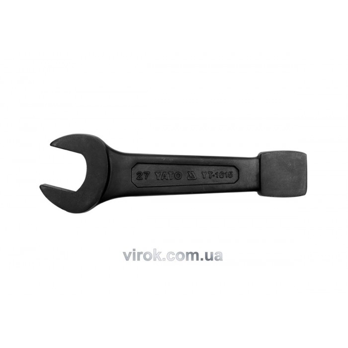 Ключ ріжковий ударний YATO : М= 50 мм, L= 280 мм, CrV [5]
