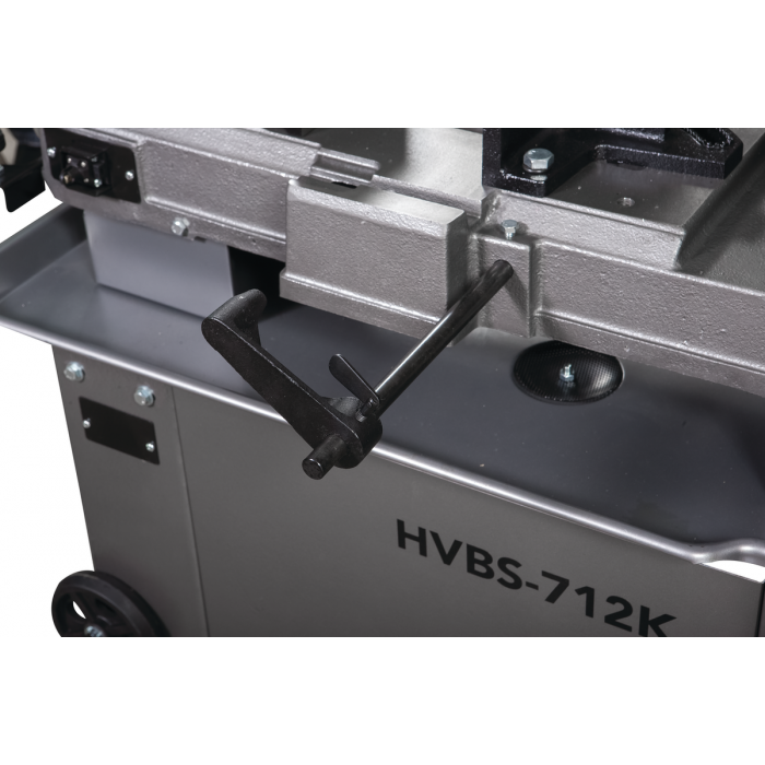 Стрічкопильний верстат по металу JET HVBS-712K: 230V,0,95/0,55кВт,пол. 2362х20 мм,зона обр-110-175мм