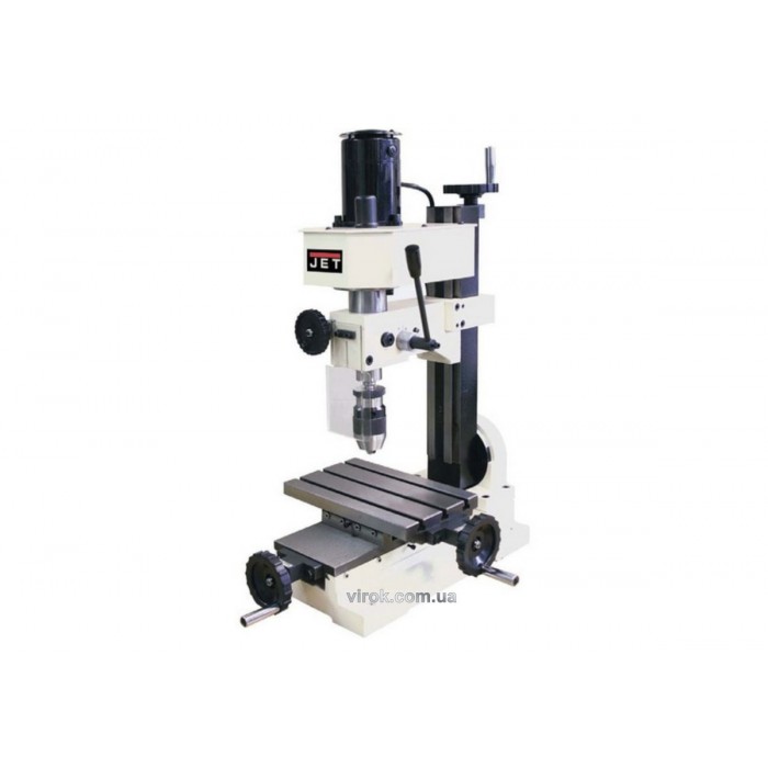 Фрезерно-свердлильний верстат JET JMD-1: 230В 0.25(0,15)кВт. МК-2 сверда Ø≤10 мм.т/к фрези Ø=20/10мм