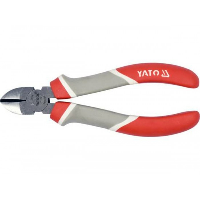 Кусачки діагональні універсальні YATO : L= 180 мм, CrV [6/60]
