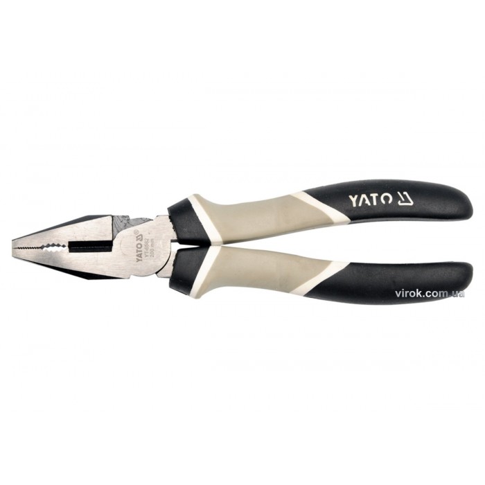 Плоскогубці комбіновані YATO : L= 160 мм [6/60]