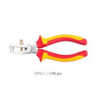 Щипці для зняття ізоляції YATO : L= 160 мм, до 1000V [6/36]