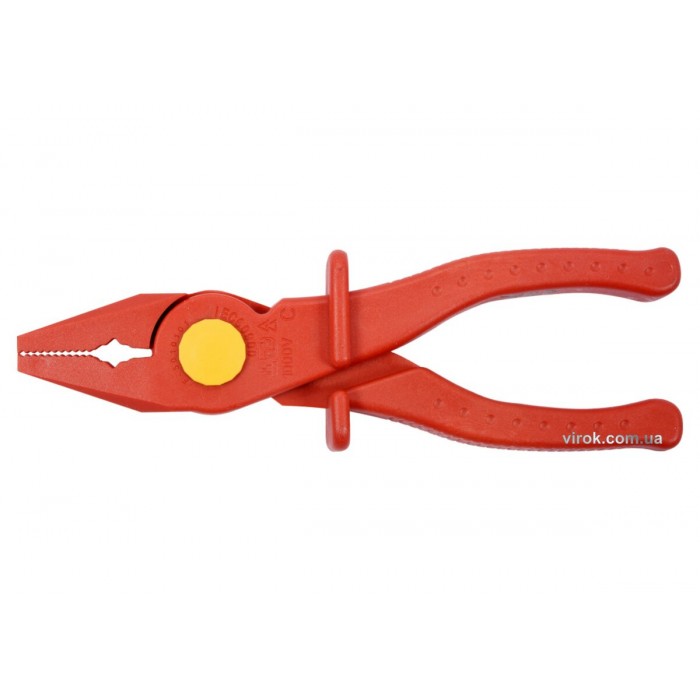 Плоскогубці комбіновані YATO Хр-Ван l=200 мм діелектрично ізольовані до 1000 В [6/48]