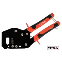 Кліщі для з'єднання металевих профілів t≤ 0.8 мм YATO : L= 260 мм [6/24]