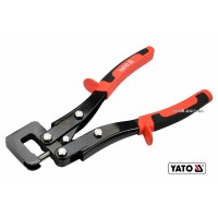Кліщі для з'єднання металевих профілів t≤ 0.8 мм YATO : L= 280 мм [6/24/432]