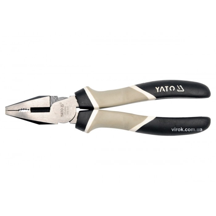 Плоскогубці комбіновані YATO : L= 200 мм [6/36]