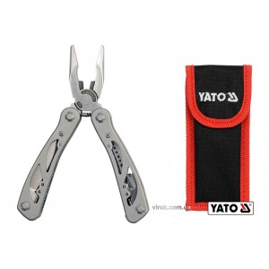 Мультитул (Багатофункційний інструмент) YATO : 9 в 1 з нержавіючої сталі [6/36]