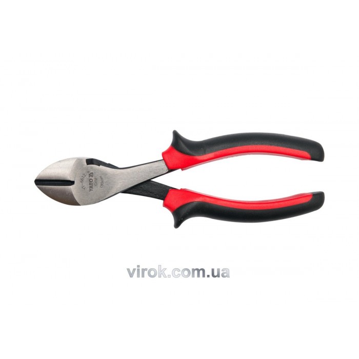 Кусачки діагональні YATO,тяжкі L= 180 мм. CrV-TYP [6/60]