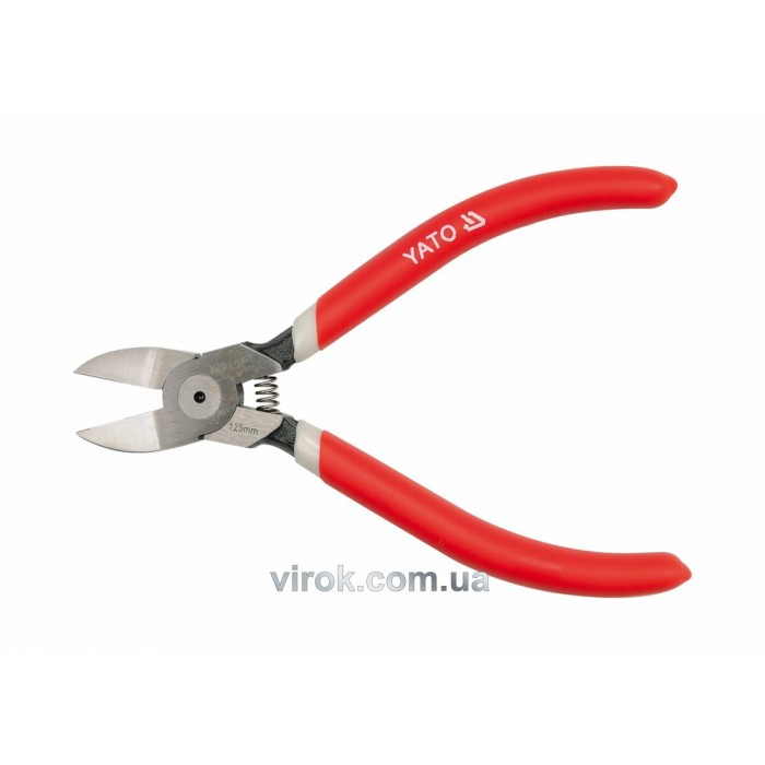 Бокорізи для нарізки пластику YATO 5", l=125мм CrV 60 [6/120]