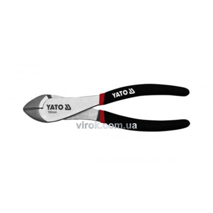 Бокорізи підсилені YATO : L= 180 мм, нікельовані [6/60]