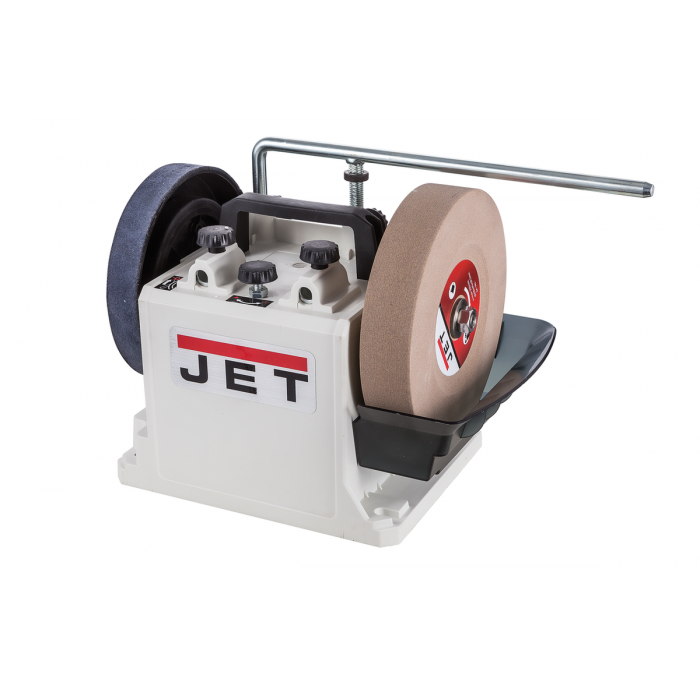 Шліфувально-полірувальний верстат JET JSSG-8-M. 230 В, 160Вт; 100-200 об/хв, шліф.- Ø= 200х h=40мм