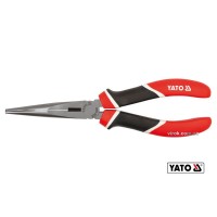 Щипці видовжені плоскі YATO : CrV, L= 200 мм [6/60]