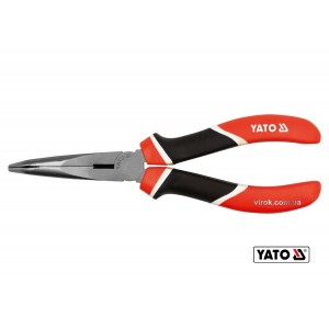 Довгогубці вигнуті YATO l=160мм CrV 55 [6/60]