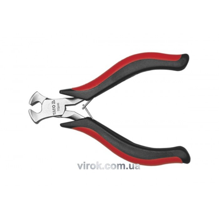 Кусачки торцеві YATO : нікельовані, L= 115 мм [6/120]