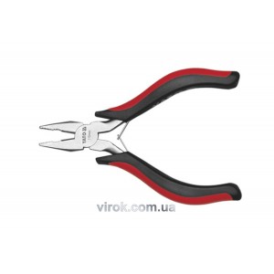 Плоскогубці-міні нікельовані YATO : L= 115 мм [6/120]