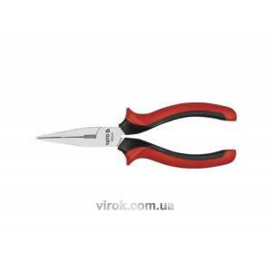 Плоскогубці подовжені прямі YATO : L= 160 мм. [6/60]