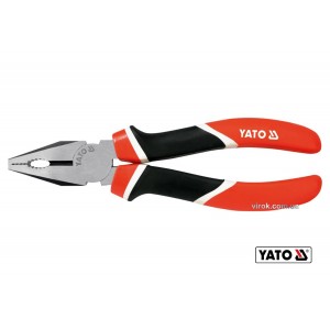 Плоскогубці комбіновані YATO : L= 160 мм. CrV [6/60]