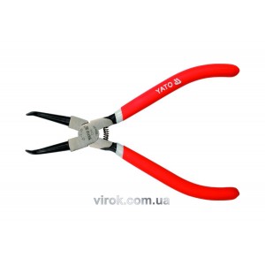 Знімач стопорних кілець YATO загн. (зжим) l=180мм [6/24]