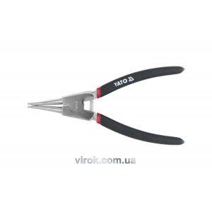 Знімач стопорних кілець YATO (розжим) l=200мм [6/60]