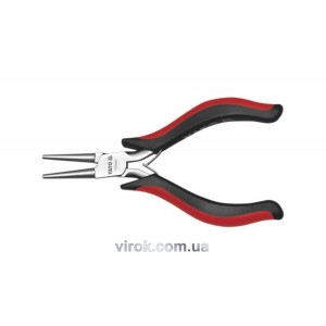 Щипці- круглогубці нікельовані YATO : L= 115 мм [6/120]